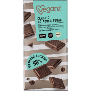 Veganz Classic no added sugar BIO 80 g